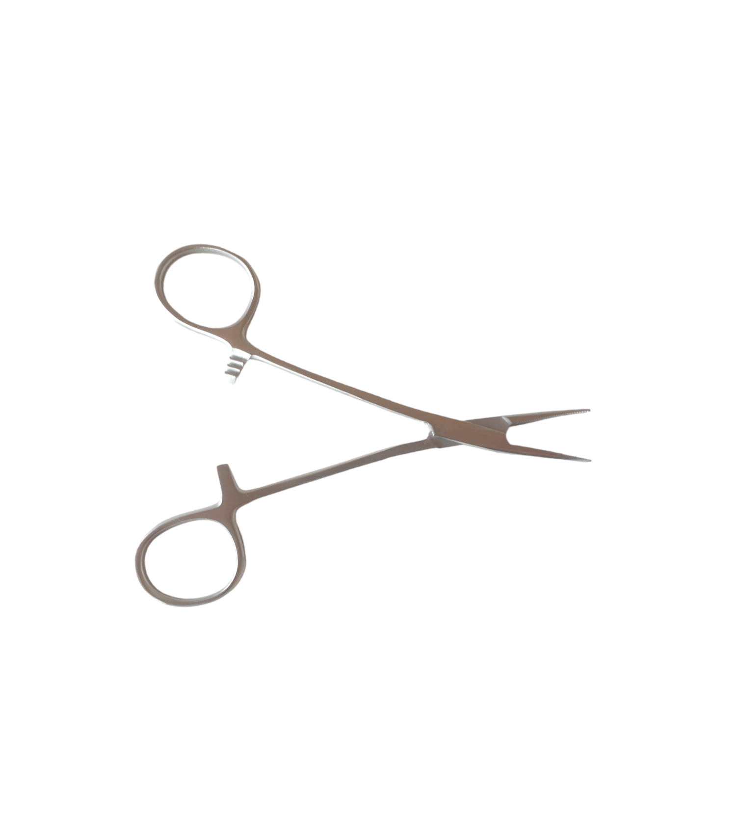 Mosquito Arterienklemme gebogen, gerieft, 12,5 cm