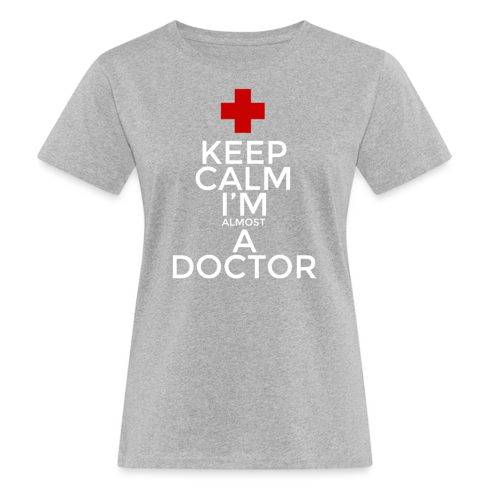 Frauen Shirt "Almost a doctor" schwarz