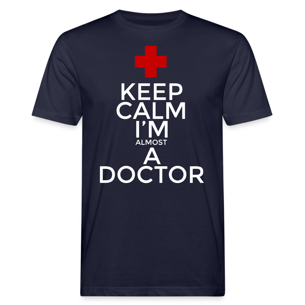 Männer Shirt "Almost a doctor" schwarz