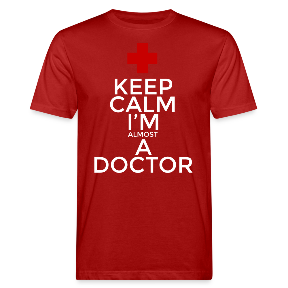 Männer Shirt "Almost a doctor" schwarz
