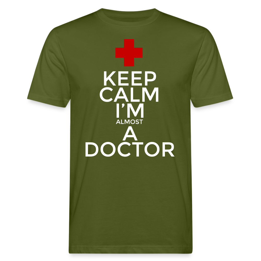 Männer Shirt "Almost a doctor" schwarz