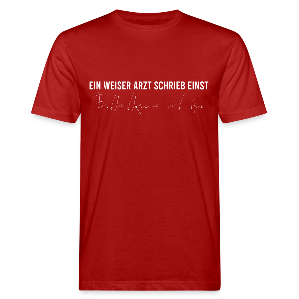 Männer Shirt "Weiser Arzt"