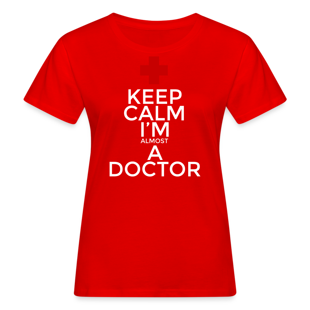 Frauen Shirt "Almost a doctor" schwarz